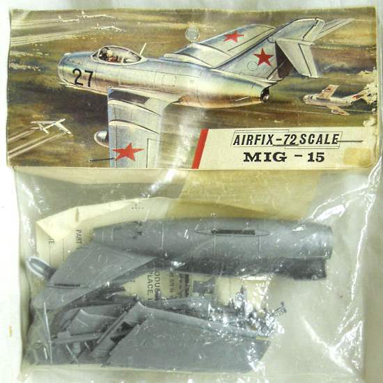 Airfix 1/72 Mig-15 Fagot - Polish or USSR Air Forces Bagged, 97 plastic model kit